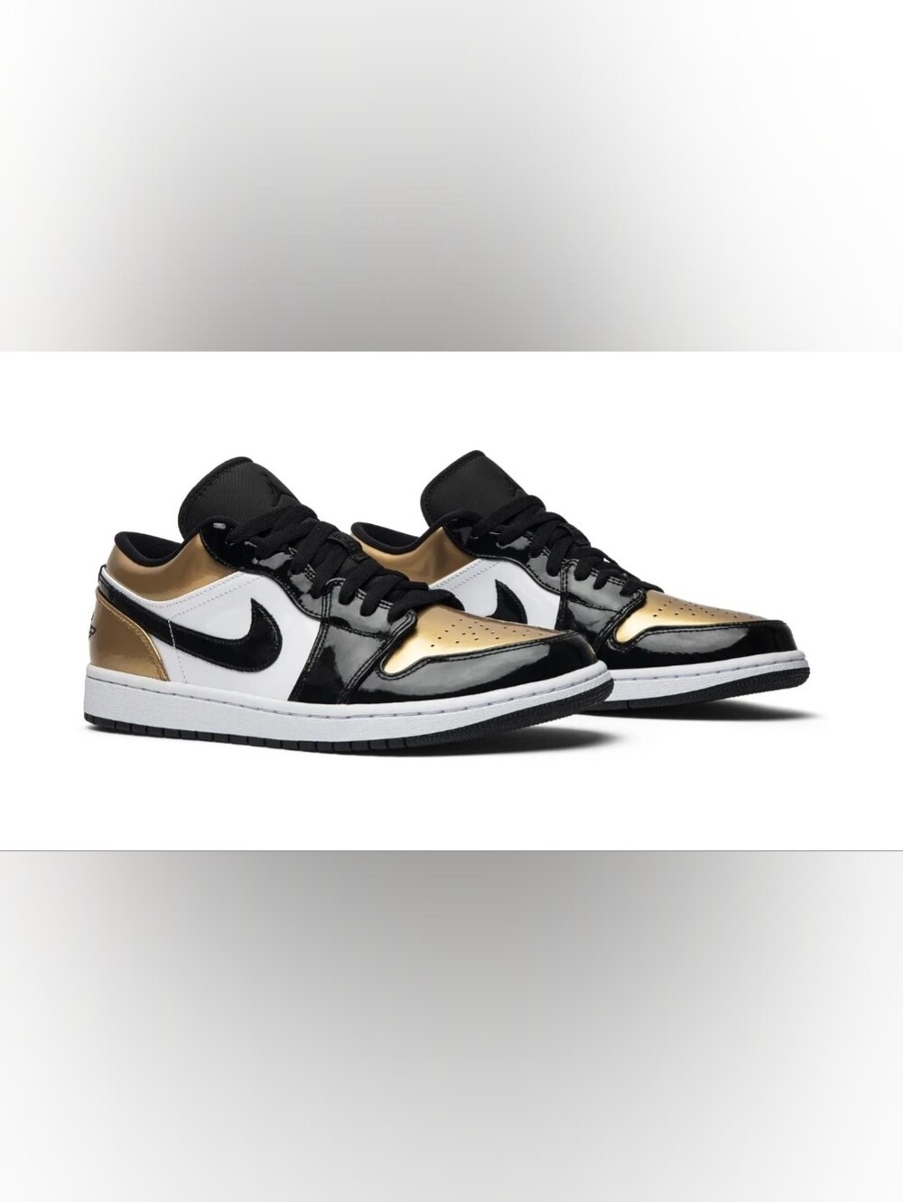 Air Jordan 1 Low 'Gold Toe' 2019 New No Box Mens Size 10.5